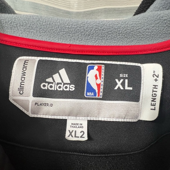 Adidas Atlanta Hawks NBA Full Zip Hoodie Jacket - Picture 5 of 9